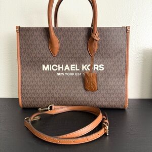 Michael Kors Signature Brown Handbag